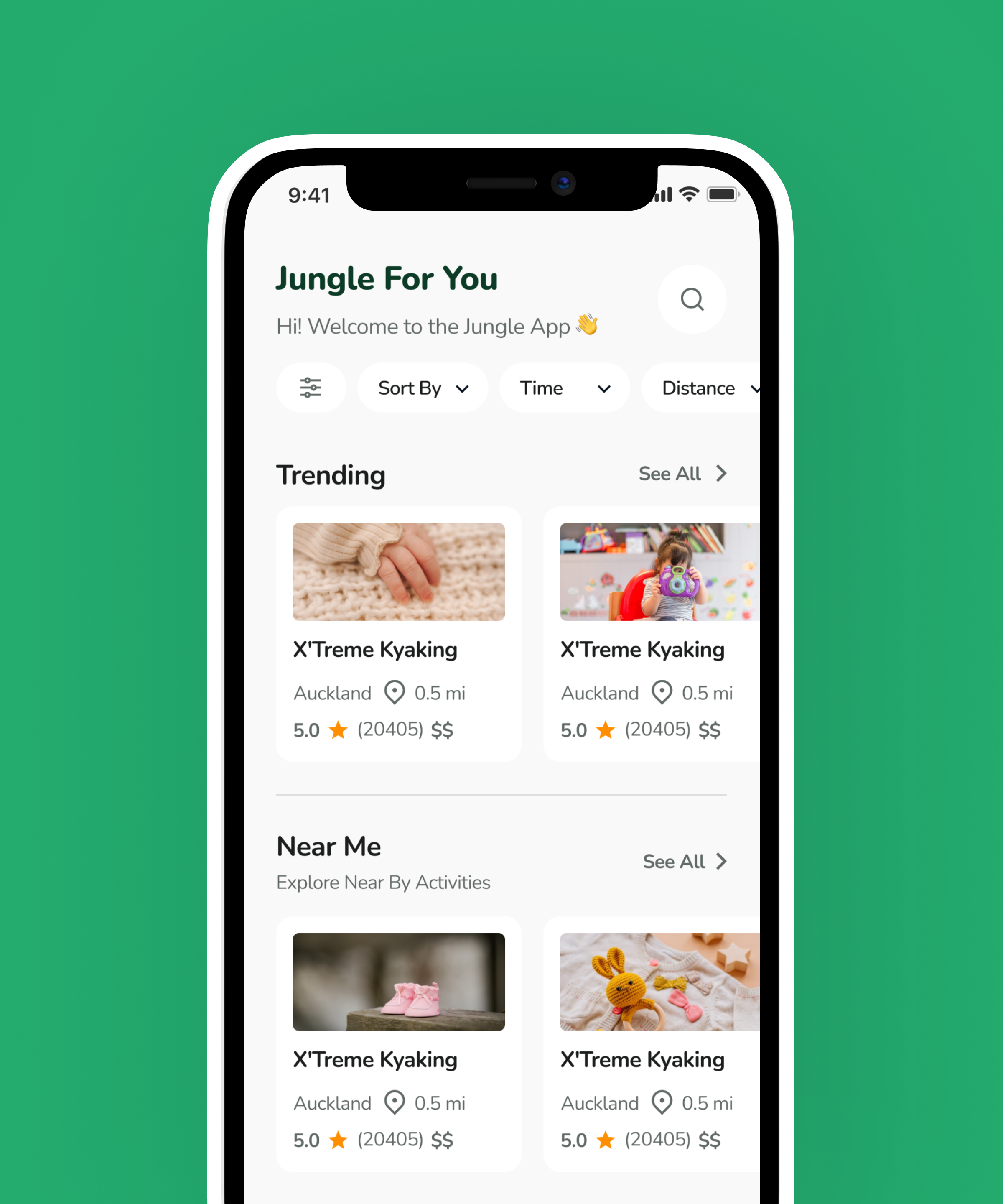 Jungle UI detail
